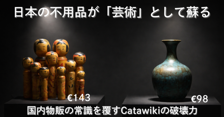 【売上公開】仕入れ2,000円が2.5万円に。Catawikiで実際に売れた「日本の商品」事例を公開します。