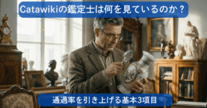 【実践】Catawikiの「審査」を味方につける。ヒロ流・最短パスの鉄則