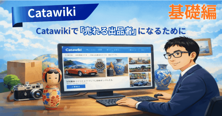 【基礎編】Catawikiで「売れる出品者」になるための5つの鉄則 〜75ユーロの壁とRP（最低落札価格）の仕組み〜