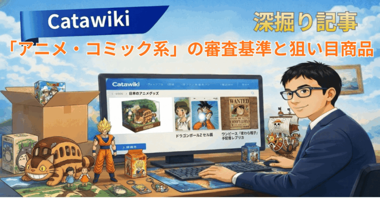 深掘り記事【現役プレーヤーが解説】Catawiki「アニメ・コミック部門」の審査基準と狙い目商品