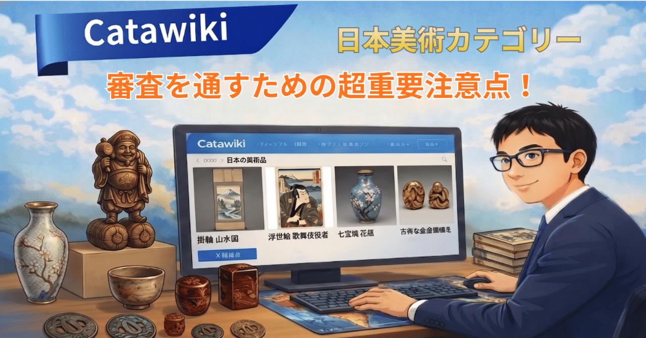 【Catawiki】日本美術カテゴリーで「出品却下（非承認）」になる商品の特徴と、審査を通すための超重要注意点